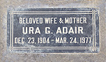 Ura Gant McCasland #1728 (Adair Family)